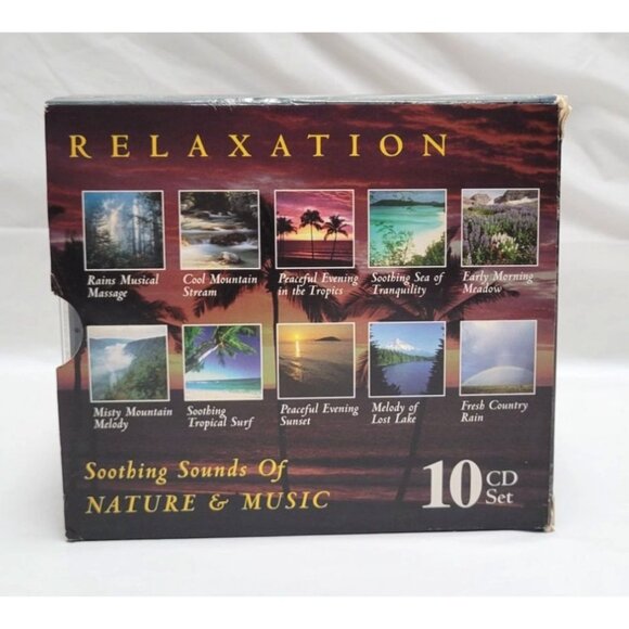 Vintage Soothing Sounds for Body and Soul Nature & Music Relaxation 10 CD Set - Picture 13 of 14